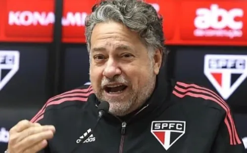 Divulgação/ SPFC NET/ Julio Casares, presidente do São Paulo.