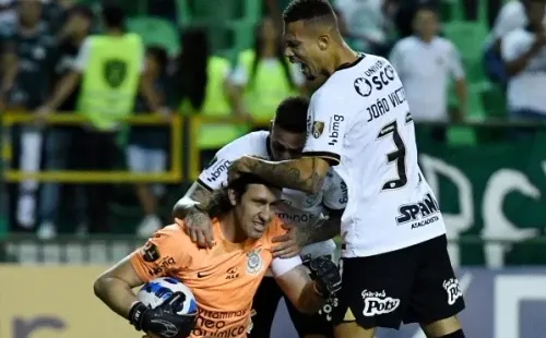 Vizzor Imagem/AGIF/ Cássio defendeu o seu primeiro pênalti na Libertadores na quarta-feira (4) contra o Deportivo Cali.