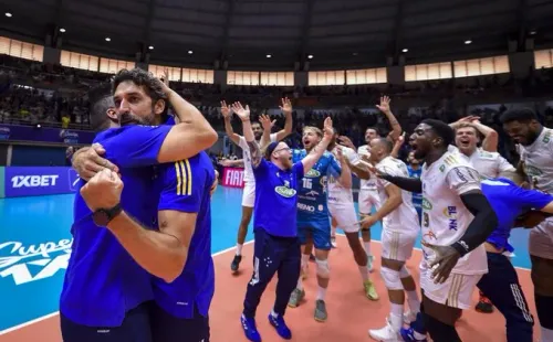 Cruzeiro campeão da Superliga 2022 - Foto: Sada Cruzeiro