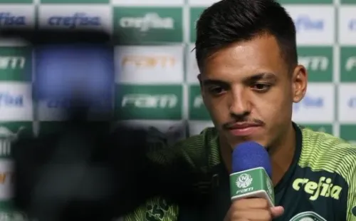 Foto: Cesar Greco – Gabriel Menino está em baixa com Abel Ferreira e interessa ao Botafogo de John Textor