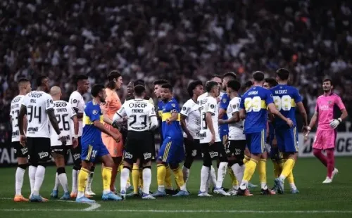 Ettore Chiereguini/AGIF/ Corinthians e Boca Juniors na Neo Quimica Arena.