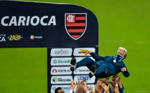 Foto:Thiago Ribeiro/AGIF | Jorge Jesus ganhou tudo que pôde pelo Flamengo