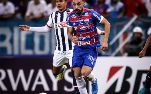 Lucas Emanuel/AGIF/ Fortaleza e Alianza Lima, no Castelão.