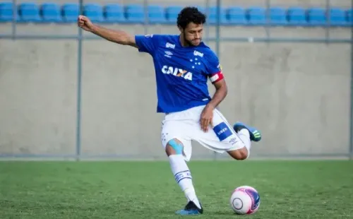 Gustavo Rissi em ação pelo Sub-20 do Cruzeiro em 2018 – Foto:Gustavo Aleixo/Cruzeiro