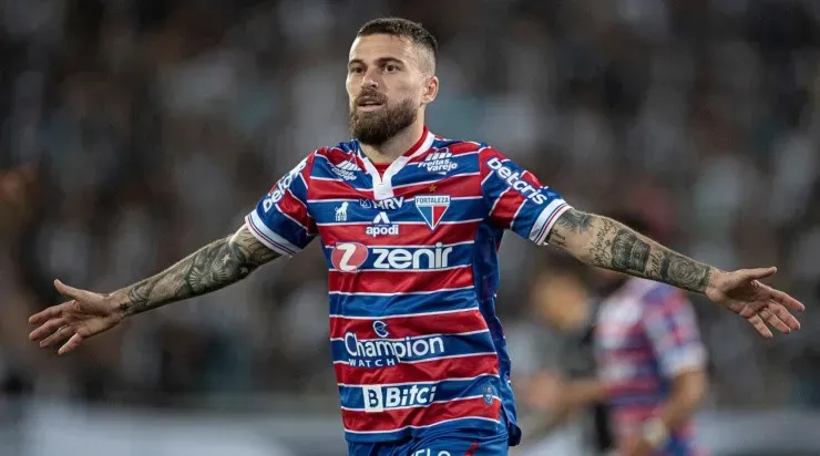 Lucas Lima deu a volta por cima no Fortaleza. Foto:Jorge Rodrigues/AGIF