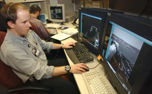 A sonda Voyager 1, da NASA, está intrigando os cientistas da organização espacial americana – Foto: NASA/Getty Images