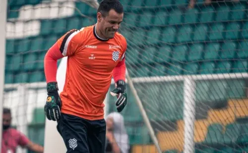 Foto: (Flickr Oficial Figueirense/Patrick Floriani/FFC) - Wilson durante treinamento do Figueirense