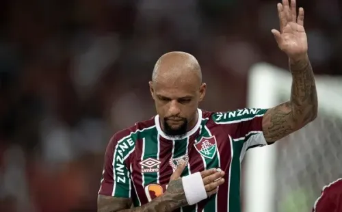 Foto: (Jorge Rodrigues/AGIF) - Desfalque desde o título carioca, Felipe Melo deve voltar a ser relacionado pelo Fluminense