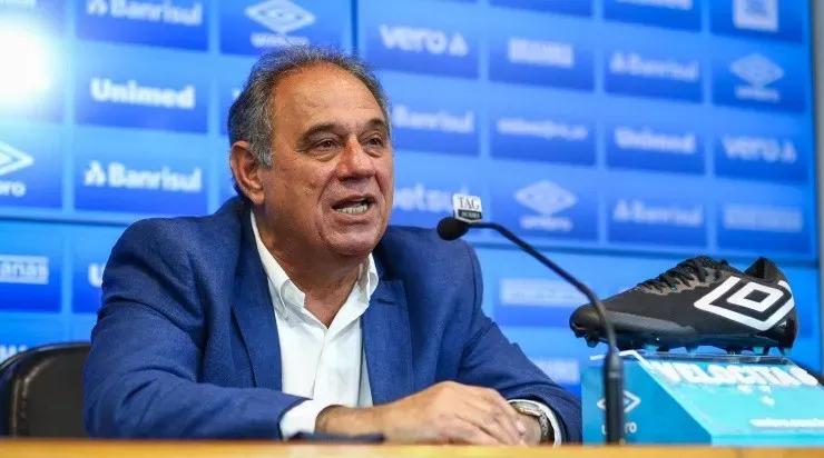 Foto: Lucas Uebel/Grêmio/Divulgação - O vice-presidente é alvo de críticas da torcida do