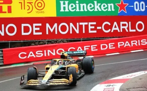 Eric Alonso/Getty Images/ Lando Norris no GP de Mônaco.
