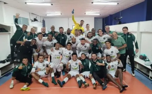 Twitter Reprodução Goiás/ Goiás se classificou para as oitavas de final da Copa do Brasil.