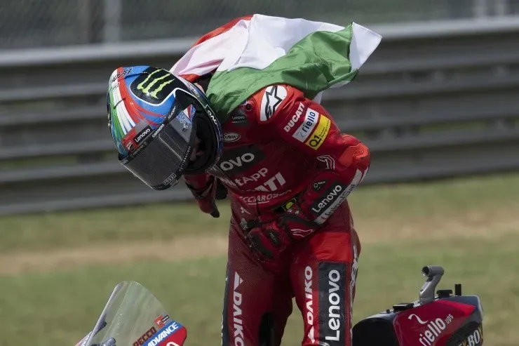 Mirco Lazzari gp/Getty Images - Francesco Bagnaia, na Itália