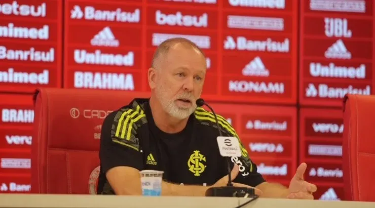 Foto: Internacional/Divulgação - Mano Menezes: técnico aguarda reforços para o 2º semestre