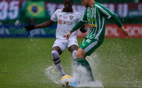 Luiz Erbes/AGIF/ Jogo entre Juventude x Fortaleza, pelo Campeonato Brasileiro.