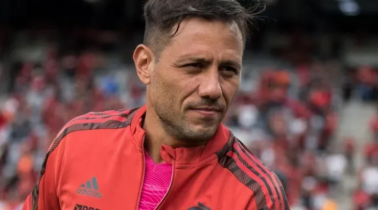 Diego Alves foi cortado do duelo do Flamengo diante do Fortaleza. Foto:Robson Mafra/AGIF