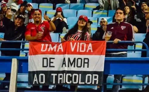R.Pierre/AGIF/ Torcida do São Paulo.