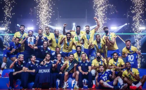 FIVB Divulgação/ Confira a grade de transmissão do Sportv nos jogos da Liga das Nações de Vôlei Masculino nesta semana.