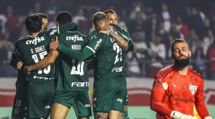 O Palmeiras venceu o São Paulo por 2 a 1 no Morumbi. Foto: Marcello Zambrana