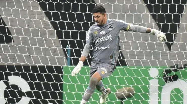 João Paulo e Marcos Leonardo foram os únicos que passaram ilesos das críticas de Fabián Bustos. Foto: Ivan Storti/ Santos FC