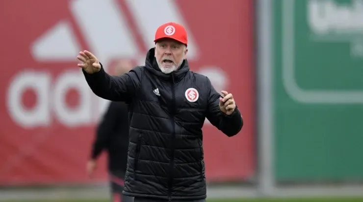 Foto: Ricardo Duarte/Internacional/Divulgação - Mano Menezes: técnico elogiou os jogadores que estão no radar do Colorado