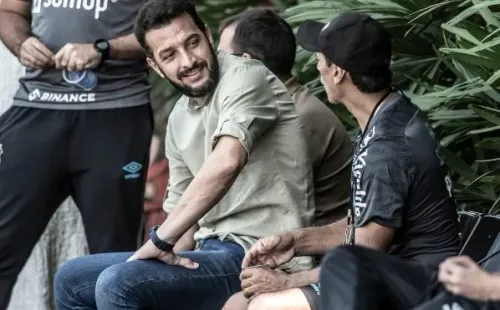 Foto: Ivan Storti/Santos FC – Dracena e alta cúpula do Peixe não gostaram de desabafo público de Bustos sobre elenco