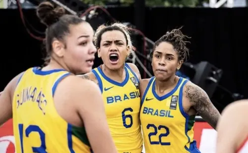 Brasileiras avançam na Copa do Mundo - Foto: Twitter CBB @basquetebrasil ·