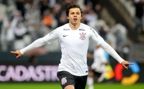 Foto: Rodrigo Coca/Agência Corinthians – Romero é até hoje o maior artilheiro da história da Neo Química Arena (27 gols)