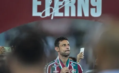 ( Foto: Thiago Ribeiro/AGIF) Fred se despede do Fluminense