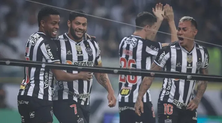 Foto: Pedro Souza / Atlético / Divulgação - Na ida, Hulk e Ademir garantiram a vitória atleticana