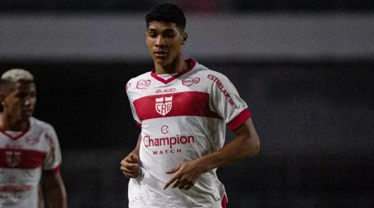 Foto: Francisco Cedrim/Ascom CRB/Divulgação - David Braw: jovem entrou no radar do Athletico