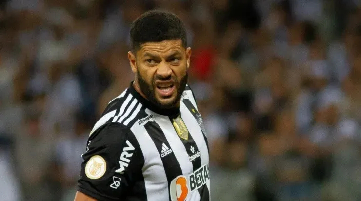 Hulk voltou a criticar a arbitragem. Foto:Fernando Moreno/AGIF