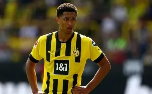 Bellingham atualmente está no Borussia Dortmund (Foto: Lars Baron/Getty Images)