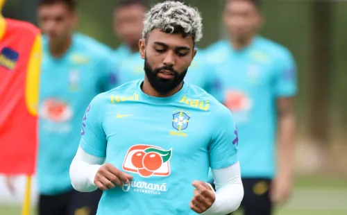 Agif/Fernando Moreno – Gabigol tenta voltar a Seleção Brasileira