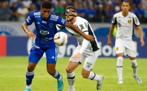 Fernando Moreno/AGIF/ Geovane Jesus desfalcará o Cruzeiro contra o CSA.
