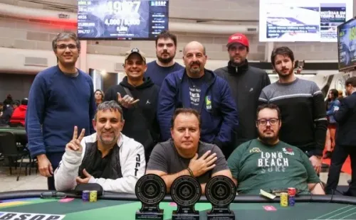 Mesa final Crazy Pineapple (Foto: Luiz Bertazini/BSOP)