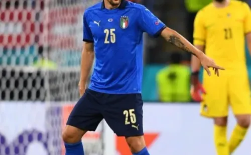 Rafael Toloi em ação pela Seleção da Itália – Foto: Divulgação / Instagram@rafael.toloi2