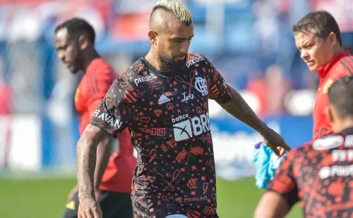 Agif/R.Pierre – Dorival decidiu colocar Vidal contra o Avaí