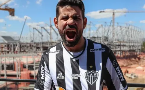 (Fotos: Pedro Souza / Atlético) Diego Costa é c sondado pelo Rayo Vallecano