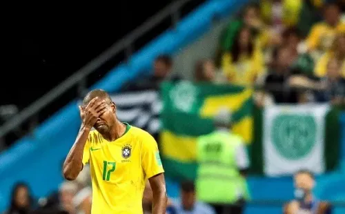 Agif/Ale Cabral – Fernandinho lamenta gol contra na Copa do Mundo