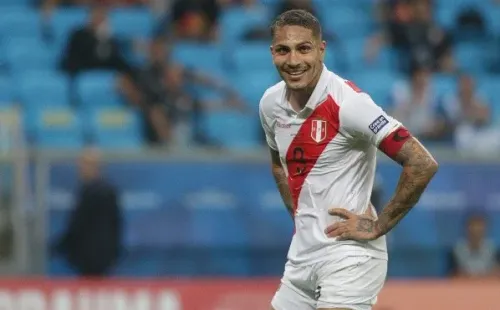 Agif/Guilherme Hahn – Paolo Guerrero marcou um gol na Copa de 2018