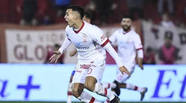Franco Cristaldo está muito próximo de se tornar jogador do Santos. Foto:Rodrigo Valle/Getty Images