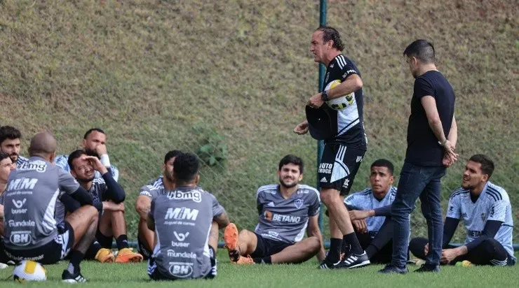 Foto: Pedro Souza / Atlético / Divulgação - Os jogadores se comprometeram em elevar o nível de competitividade do time