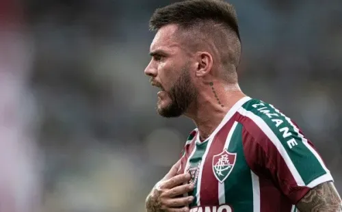 Foto: Jorge Rodrigues/AGIF – Contra o Cruzeiro, Nathan marcou seu primeiro gol com a camisa do Fluminense