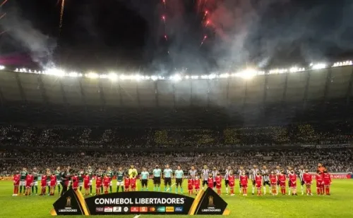 (Foto: Alessandra Torres/AGIF) Atlético e Palmeiras se enfrentam no Allianz Parque