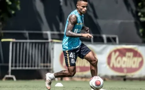 Foto: Ivan Storti/Santos FC – Allanzinho foi emprestado ao Tombense até o fim da Série B