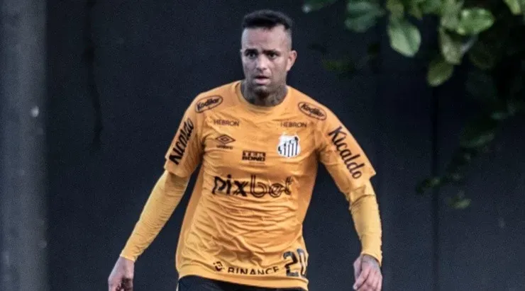 FOTO: Ivan Storti/Santos FC - Luan segue irritando a torcida do Corinthians.