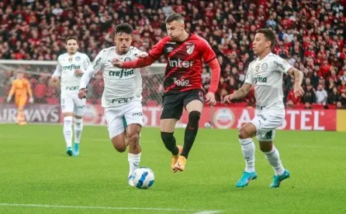 Gabriel Machado/AGIF/ Athletico-PR x Palmeiras.