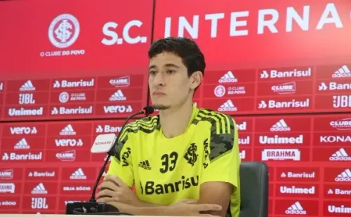 Dourado foi um dos que deixou o Beira-Rio – Foto: Ricardo Duarte/Inter