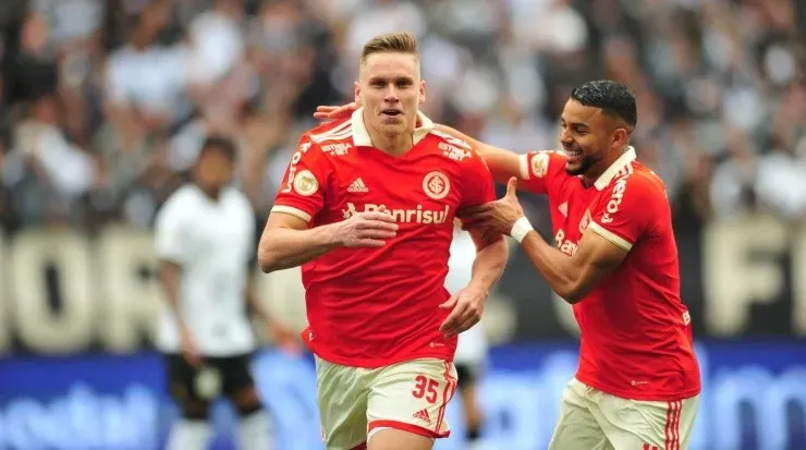 Foto: Internacional/Divulgação - Alemão: balançou as redes logo no começo da partida