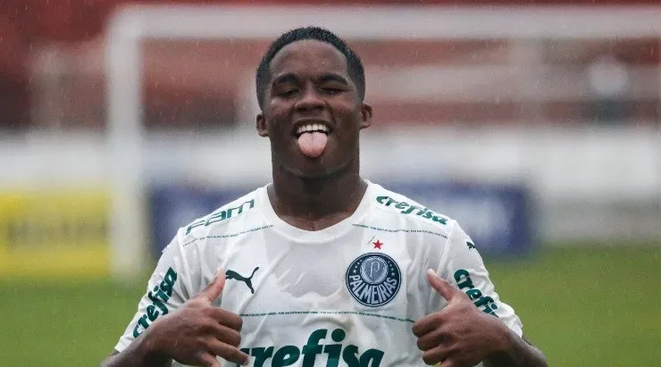 Endrick não será relacionado para encarar o Athletico Paranaense. Foto:Rafael Vieira/AGIF